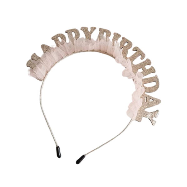 Happy Birthday Headband The Cakery Hong Kong