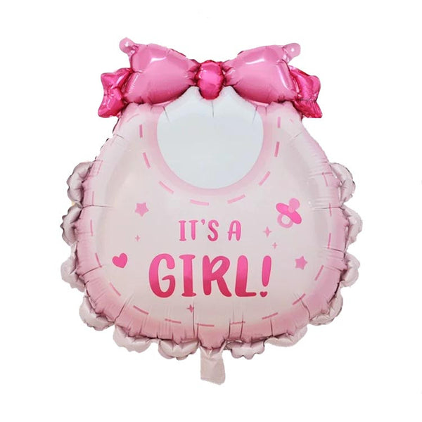 Baby Girl Bib Balloon