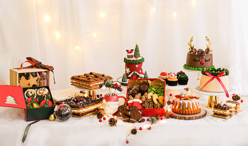 The Cakery X'mas Dessert Table