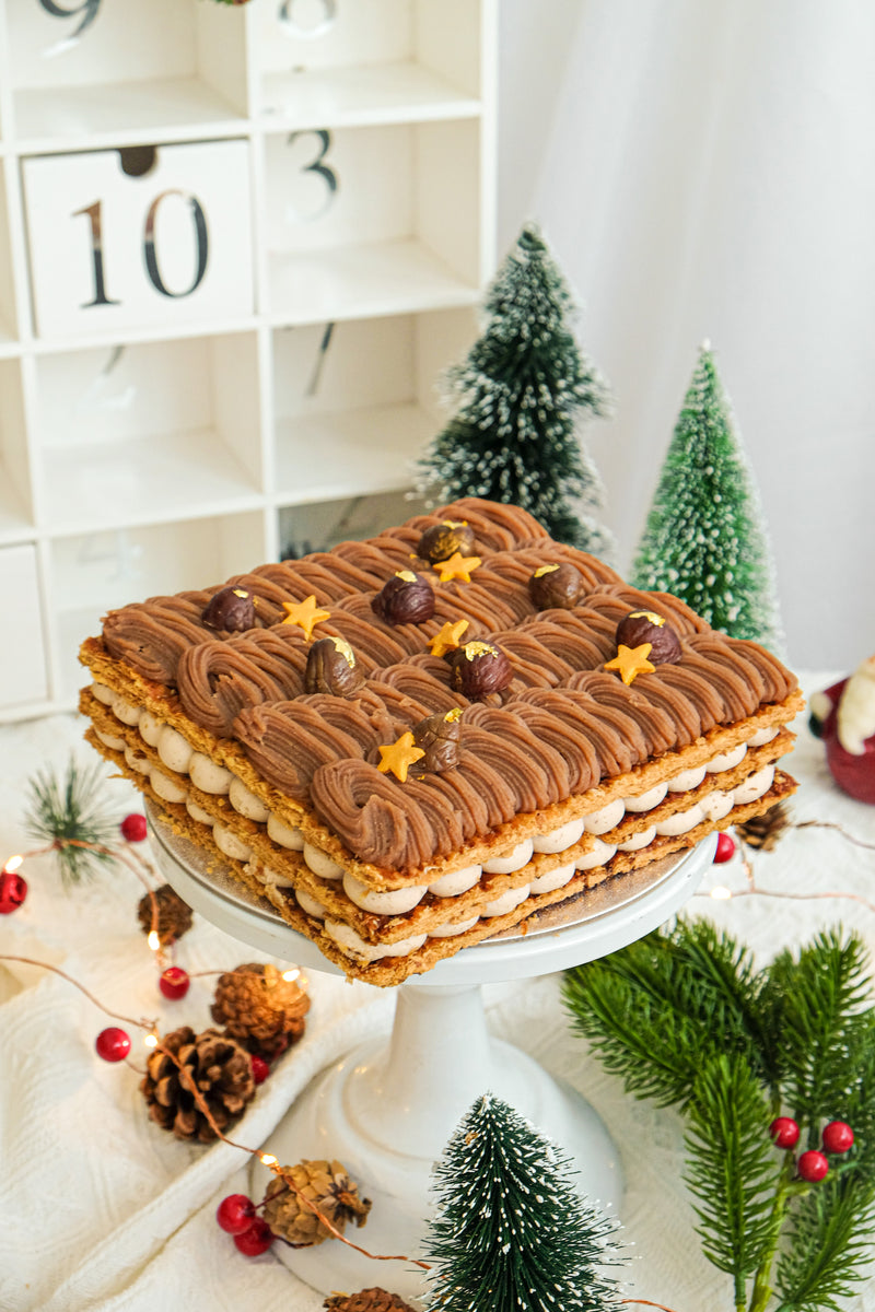X'mas Mont Blanc Mille Feuille
