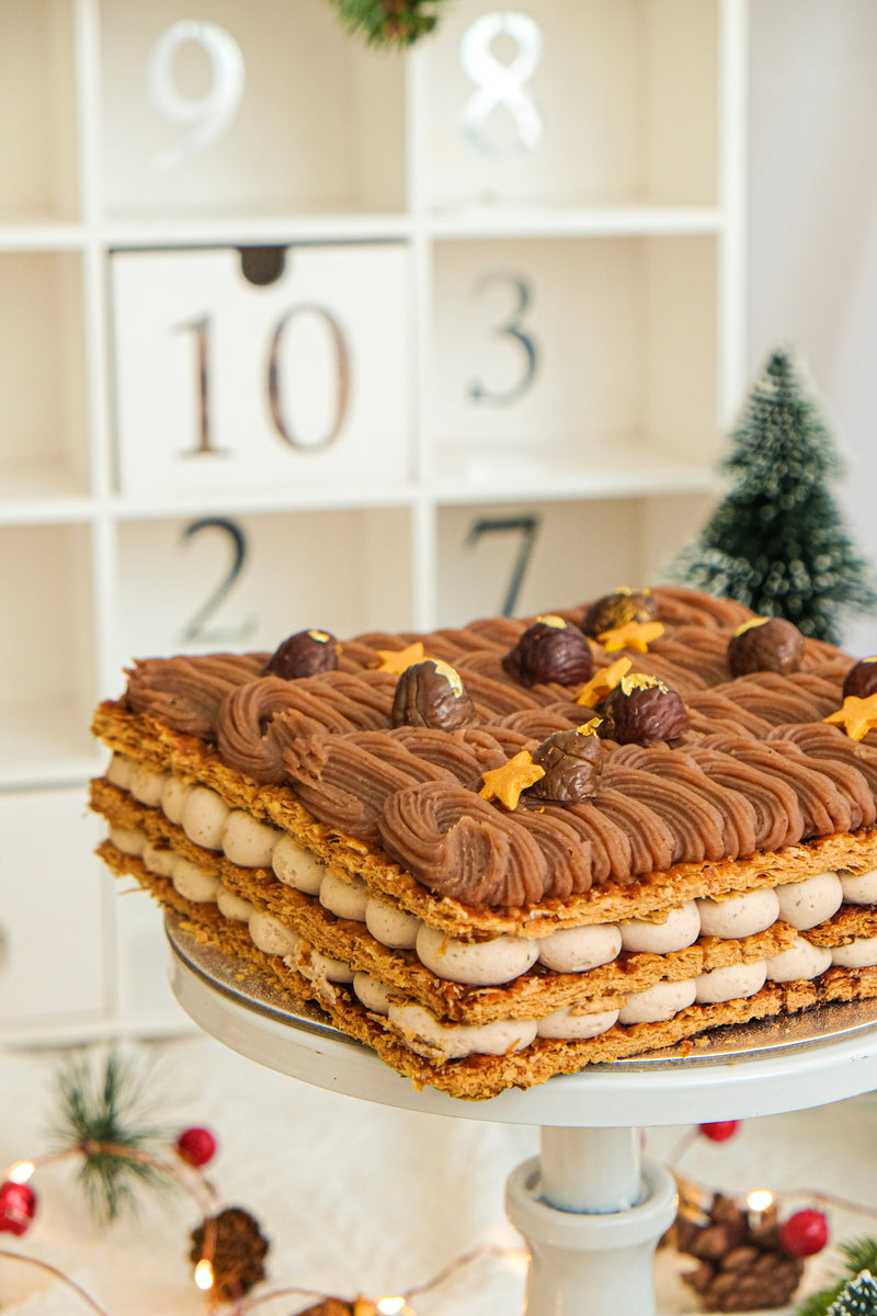 X'mas Mont Blanc Mille Feuille