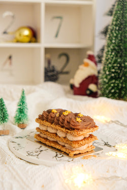 X'mas Mont Blanc Petit Mille Feuille