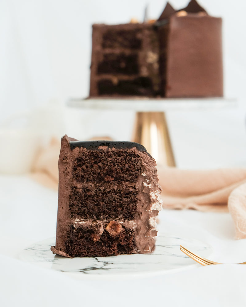 Chocolate Hazelnut Cotton Cake