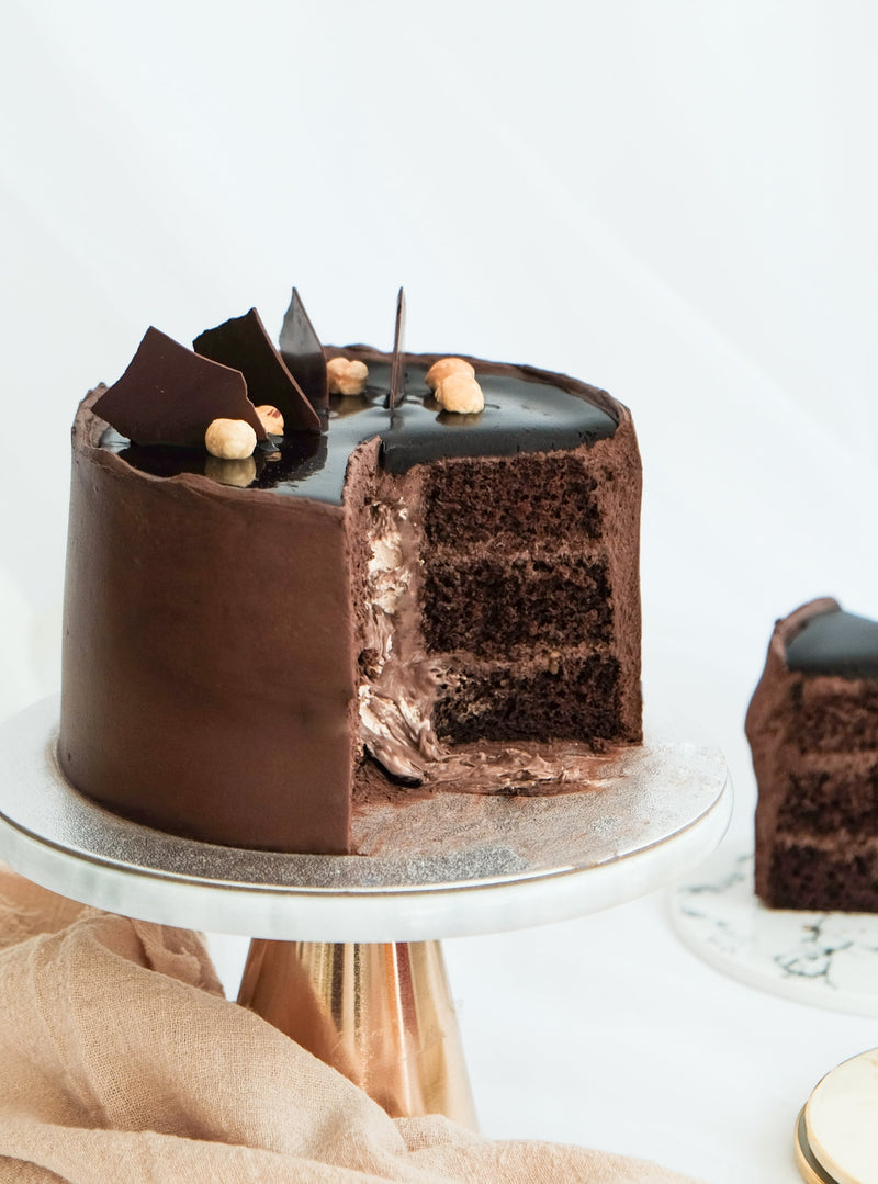 Chocolate Hazelnut Cotton Cake
