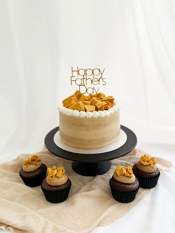 Honeycomb Coffee Cotton Cake (Father's Day Special)