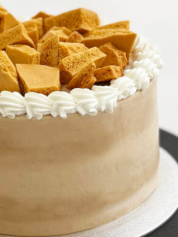 Honeycomb Coffee Cotton Cake (Father's Day Special)