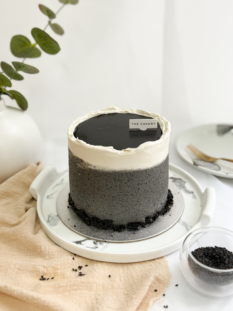 Black Sesame Mochi Lava