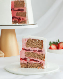 Strawberry Jam Cotton Cake