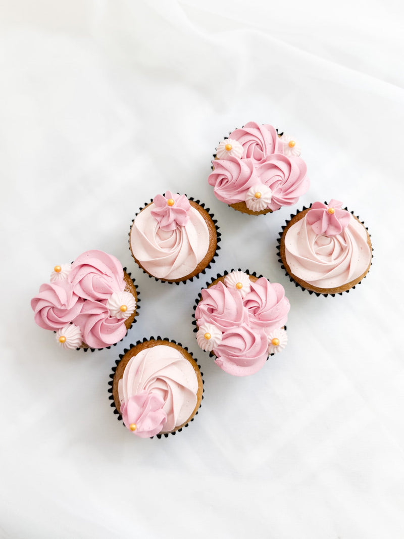 Pretty In Pink Cupcakes