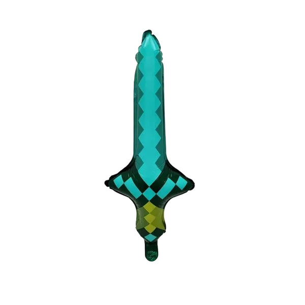 Minecraft Sword Foil Balloon – The Cakery Hong Kong