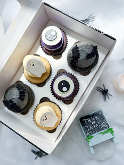 Box of 6 Halloween Cupcakes