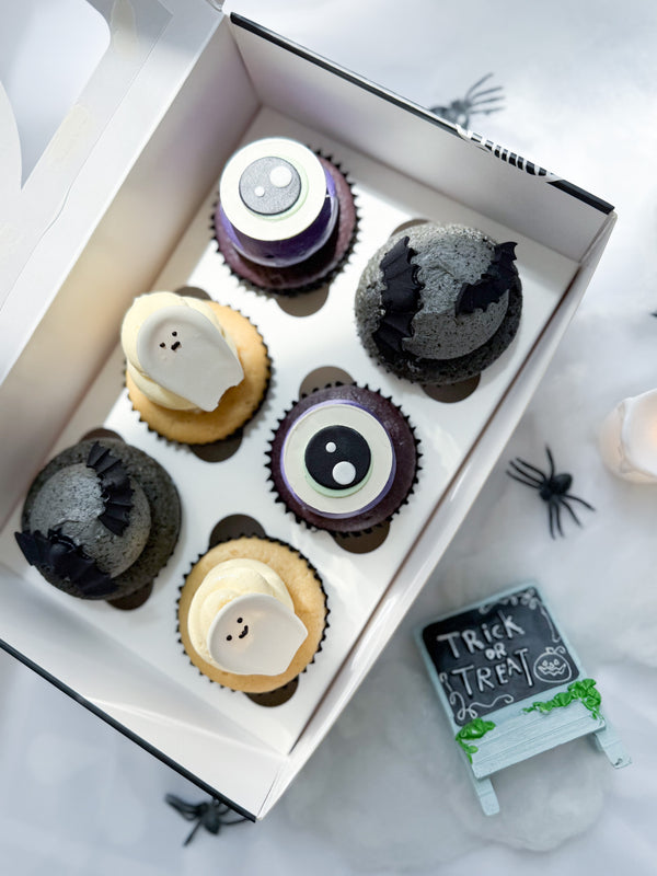 Box of 6 Halloween Cupcakes