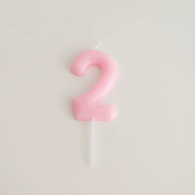 Color Number Candle