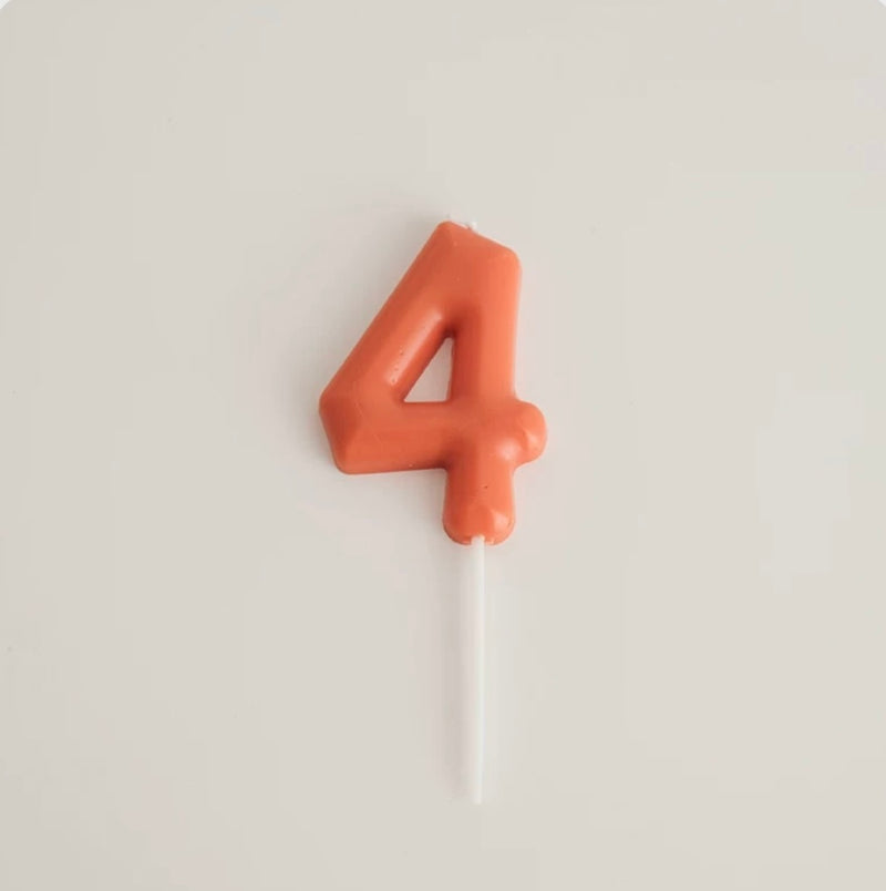Color Number Candle