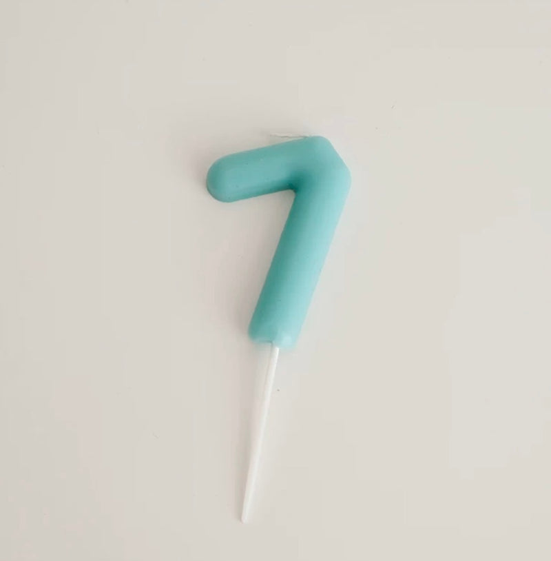 Color Number Candle