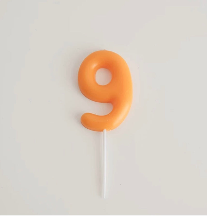Color Number Candle