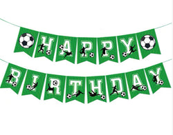 Soccer Happy Birthday Garland