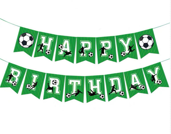 Soccer Happy Birthday Garland