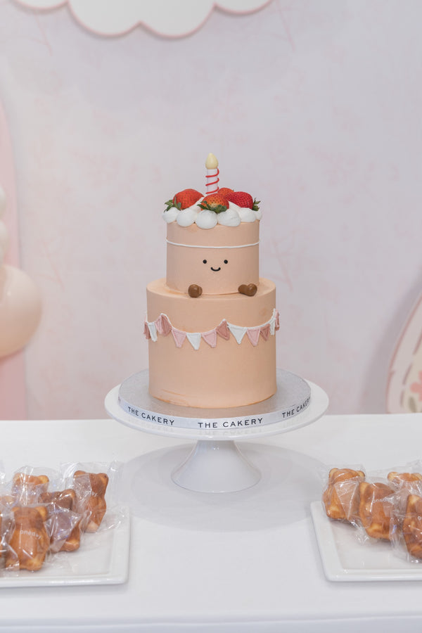 Jellycat Birthday Cake (With Strawberries)