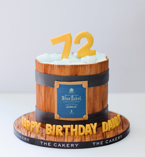 Blue Label Cake