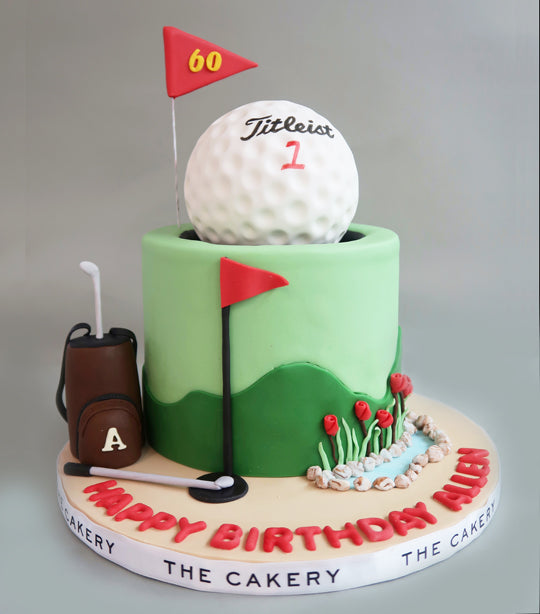 Golfer Cake