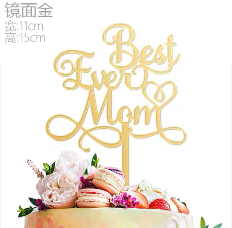 Tag - Best Ever Mom (Gold)