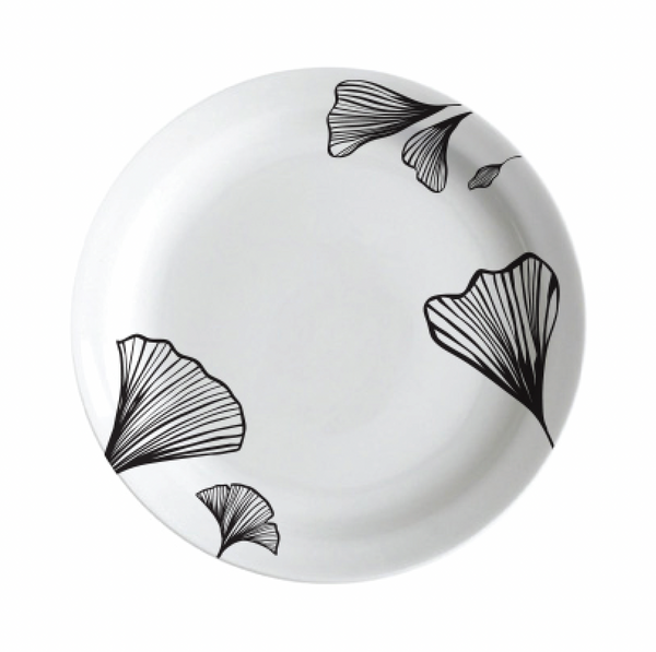 The Cakery Gingko Plates (Set of Two)