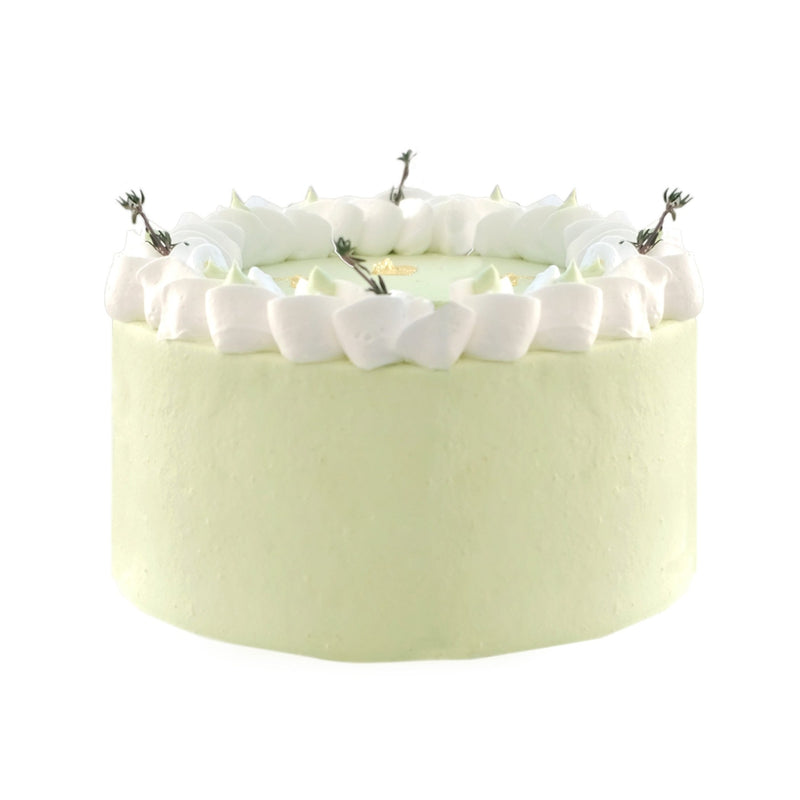 Pandan Mochi Cotton Cake